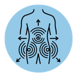 Low-Frequency Vibrations Create Targeted Stimulation